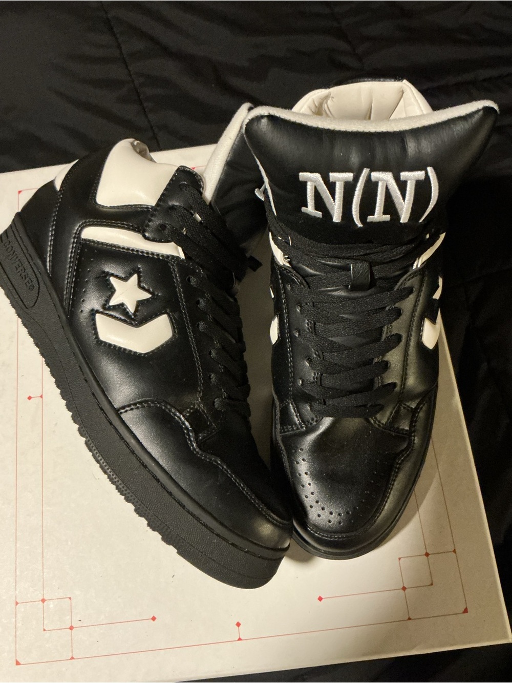 Number (N)ine Converse Star N(N) High Top Sneaker - Picture 3 of 4